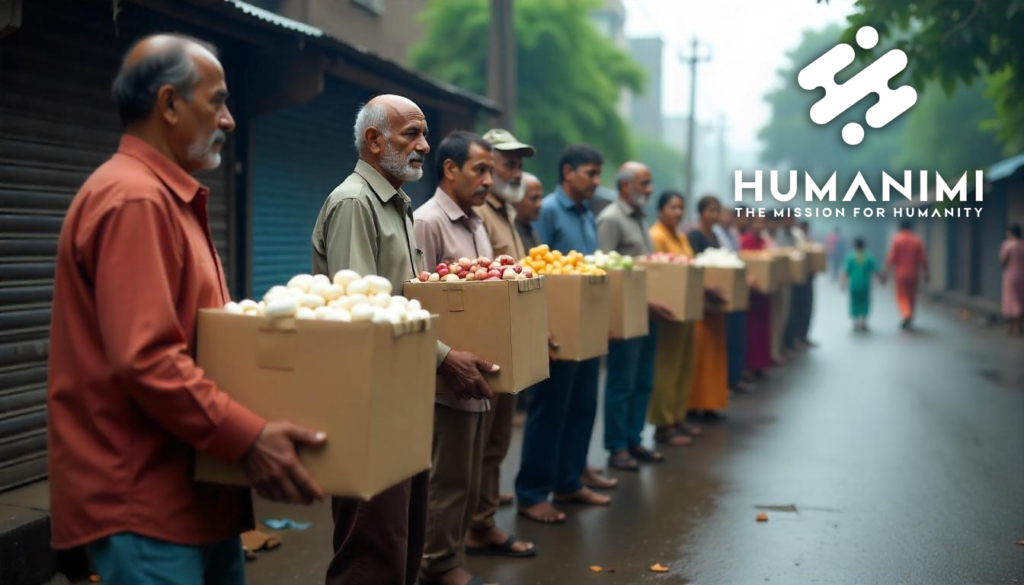 Ramadan Food Distribution: A Heartwarming Scene of Unity, Charity & Compassion