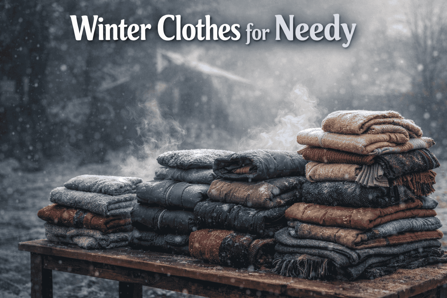Winter Clothes Donation Program for Needy People & Orphan Children
